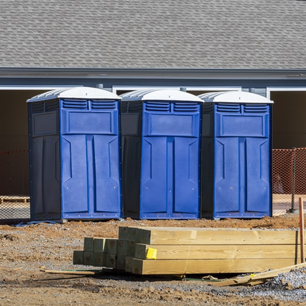 are there any restrictions on what items can be disposed of in the portable toilets in Glenside PA